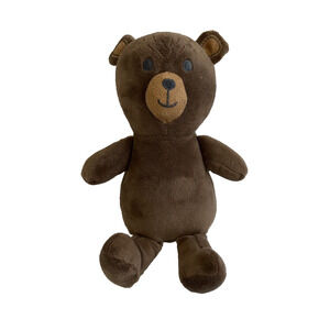 HB Hudson Baby Bear Brown Plush Toy Stuffed Animal Crib Toy